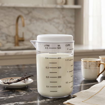 Seasoning Measuring Set with Spoons, Cup & Lid