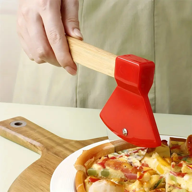 Style Pizza Rolling Cutter with Handle