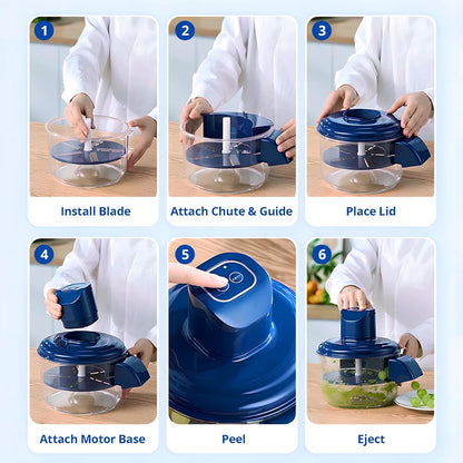 Quick Peel Electric Fruits and Vegetables Peeler