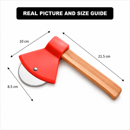 Style Pizza Rolling Cutter with Handle