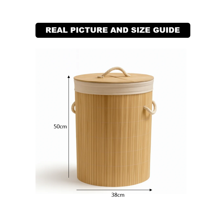Round Laundry Basket